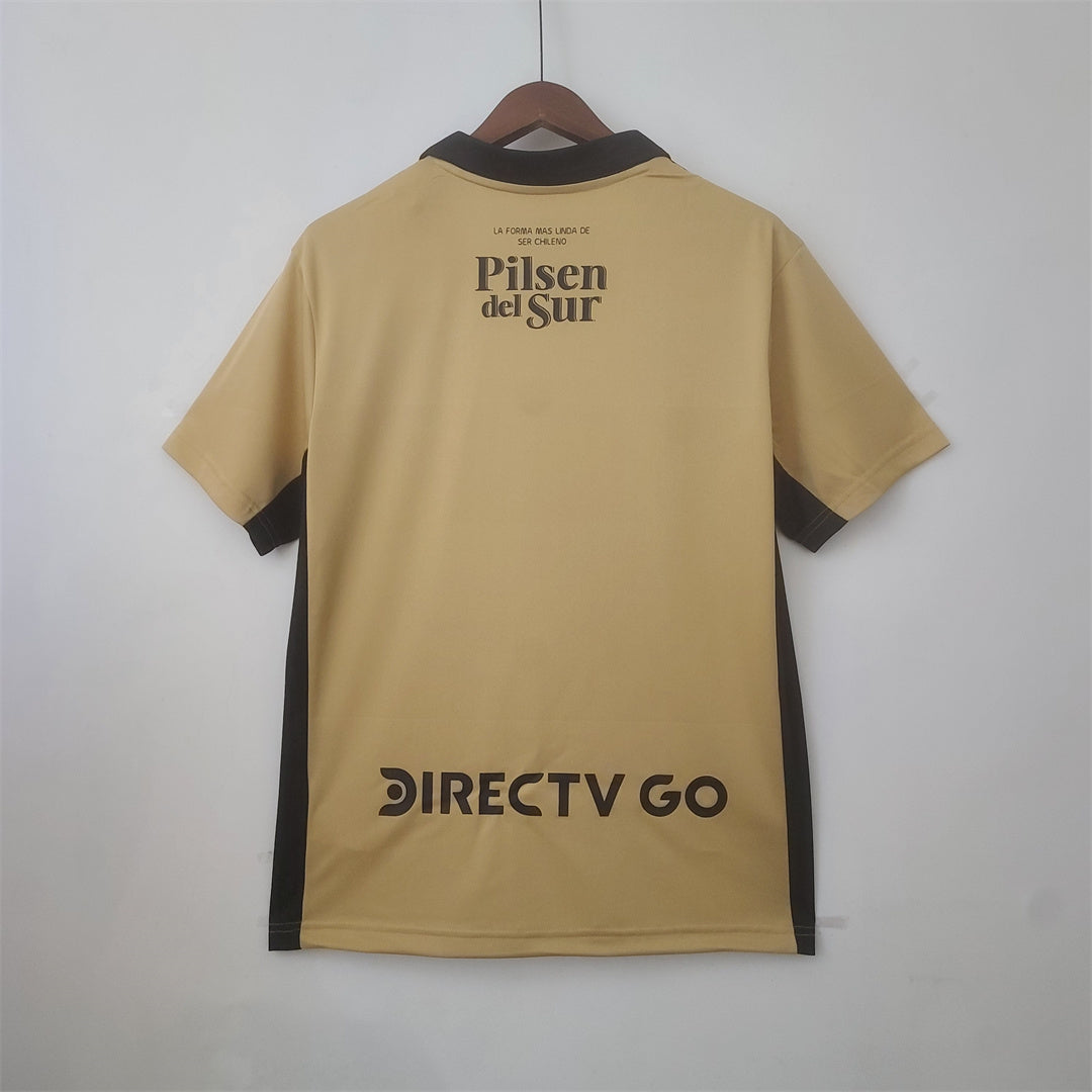 Camiseta Colo-Colo 2022-23 Alternativa Dorada – Manga Corta