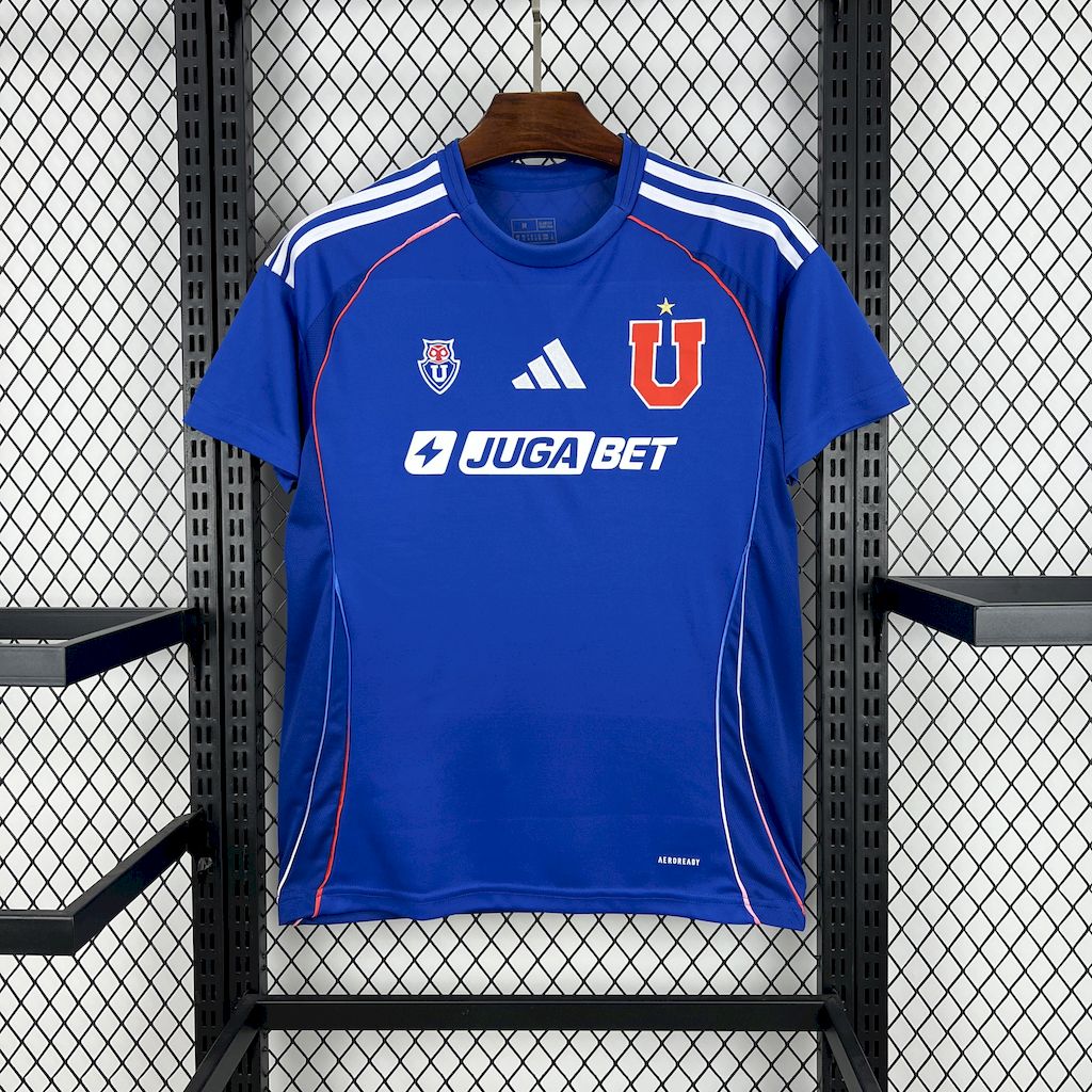 Camiseta Universidad de Chile 2025 Local – Manga Corta