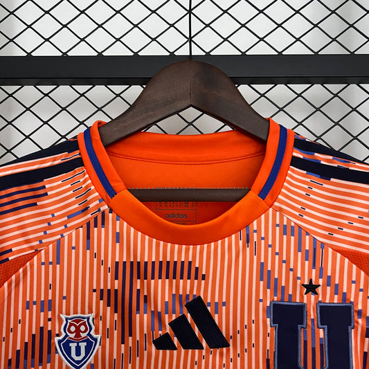 Camiseta Universidad de Chile 2025 Visita – Manga Corta Roja