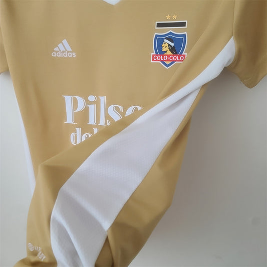 Camiseta Femenina Colo-Colo 2022-23 Dorada