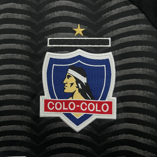 Camiseta Colo-Colo 2025 Alternativa Negra – Manga Corta