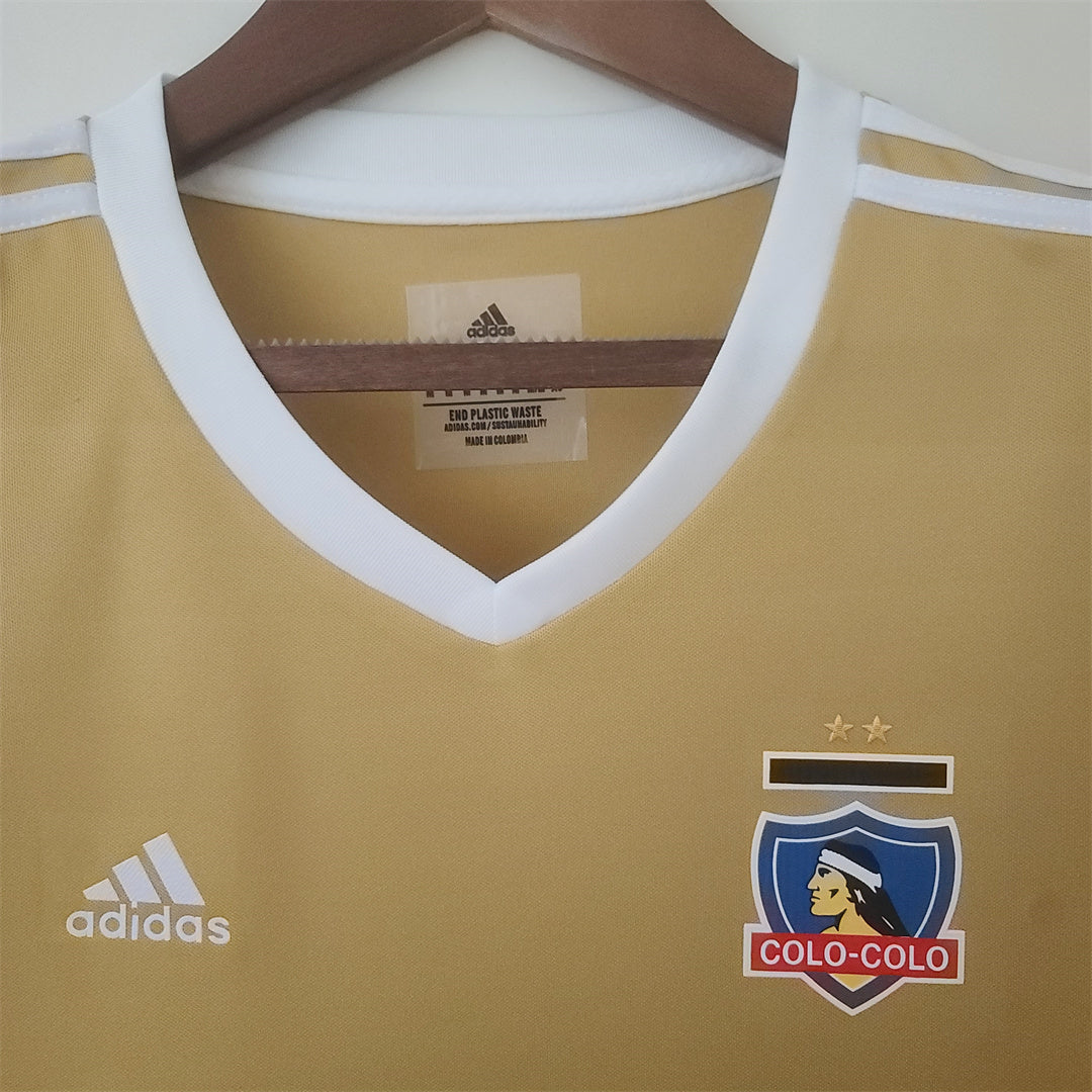 Camiseta Femenina Colo-Colo 2022-23 Dorada