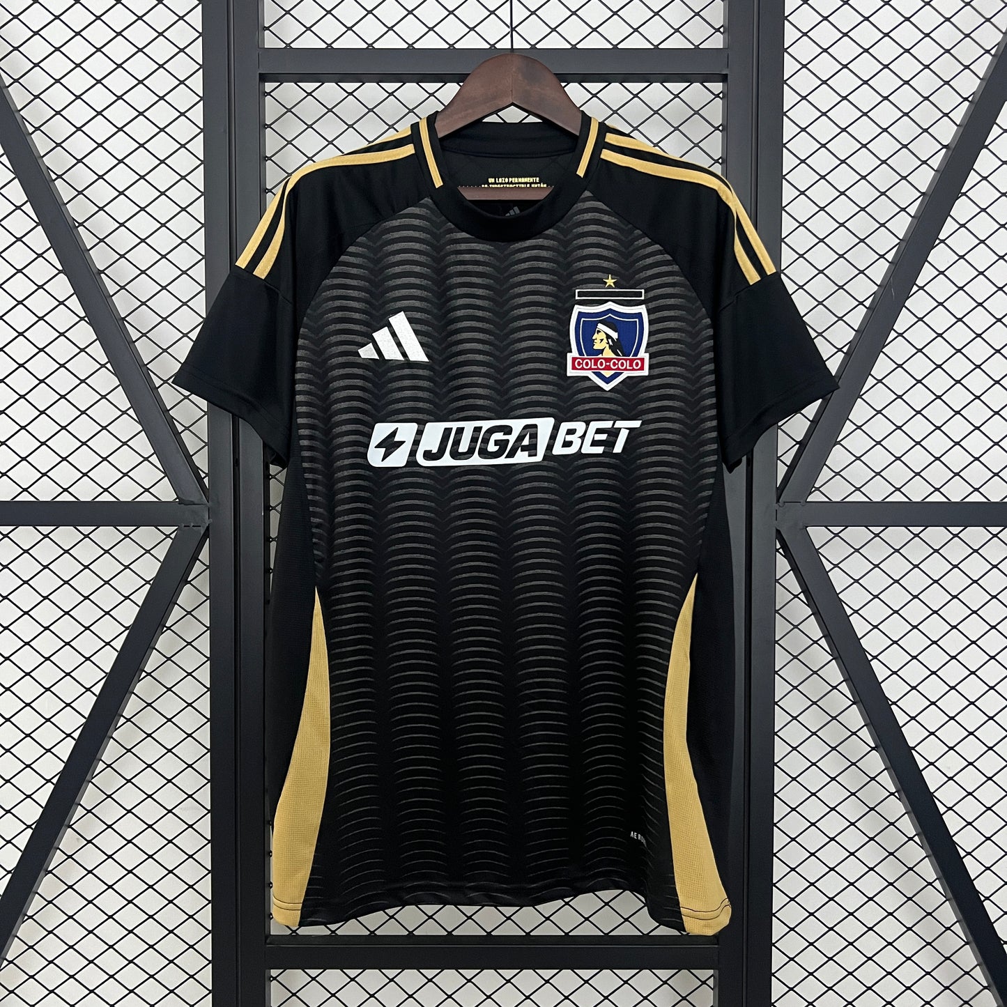 Camiseta Colo-Colo 2025 Alternativa Negra – Manga Corta