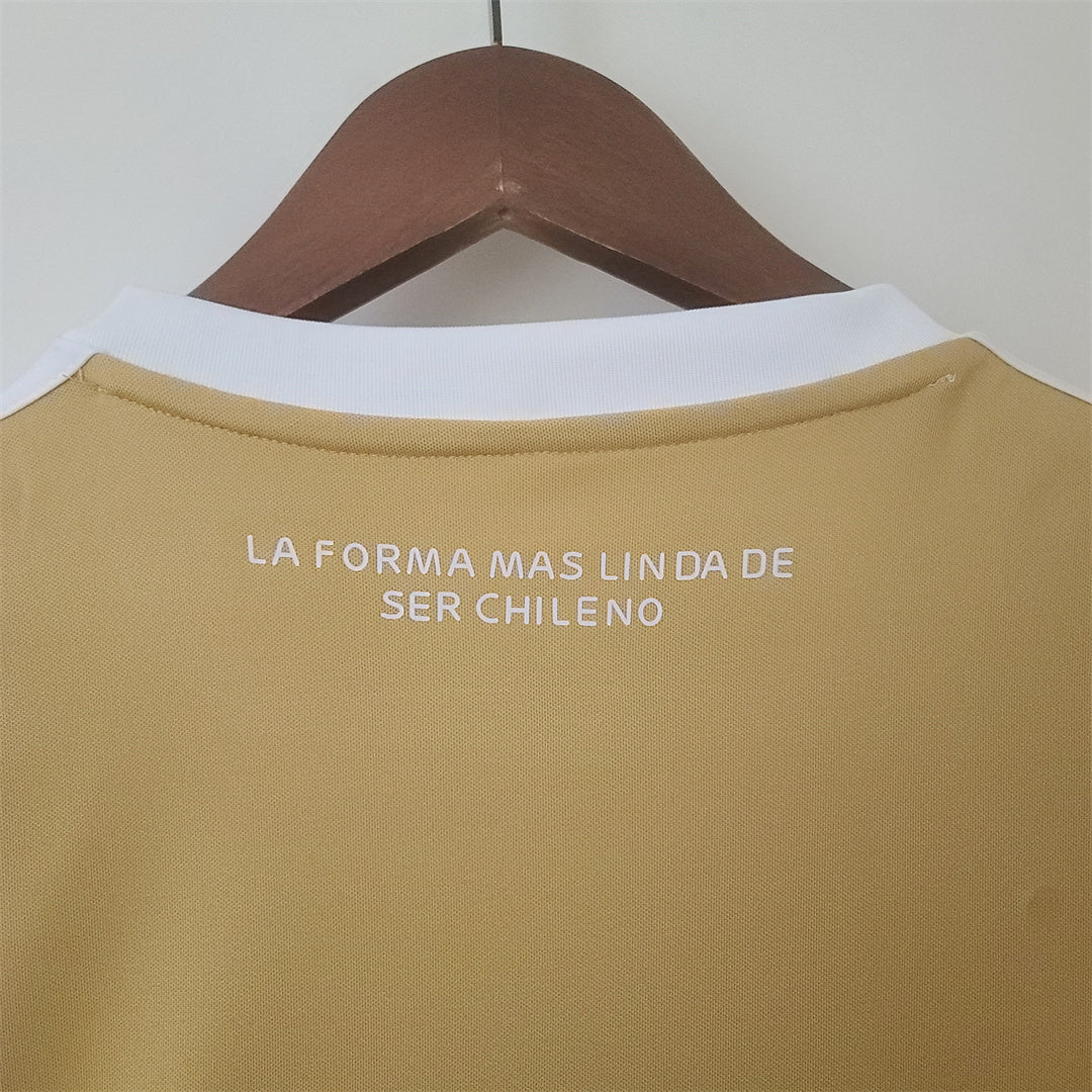 Camiseta Femenina Colo-Colo 2022-23 Dorada