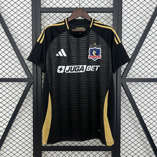 Camiseta Colo-Colo 2025 Alternativa Negra – Manga Corta