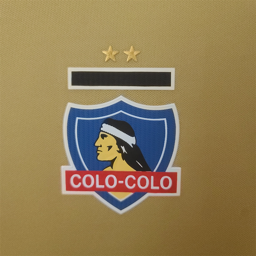 Camiseta Femenina Colo-Colo 2022-23 Dorada