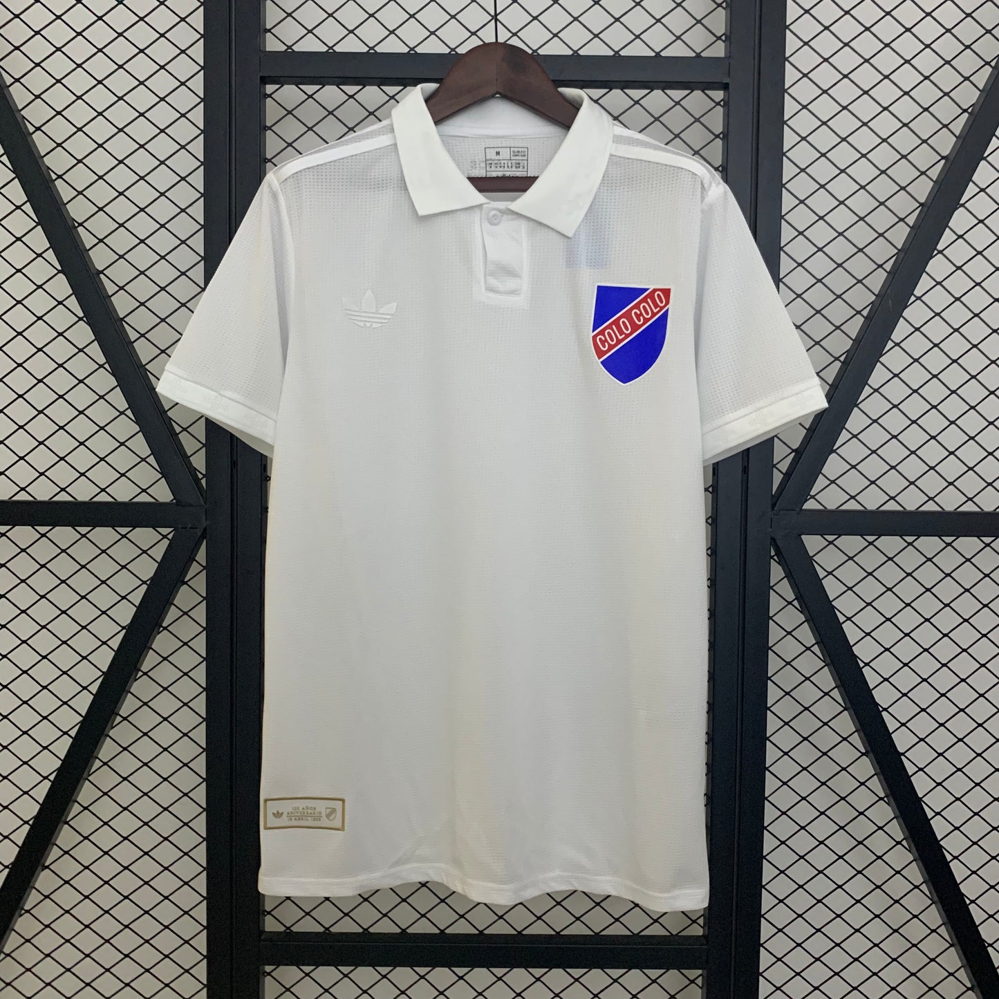 Camiseta Colo-Colo Centenario 2025 – Edición Conmemorativa Blanca