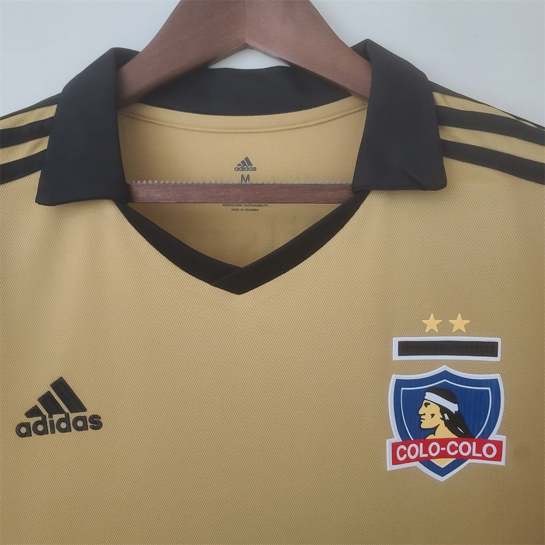 Camiseta Colo-Colo 2022-23  Alternativa Dorada – Manga Corta